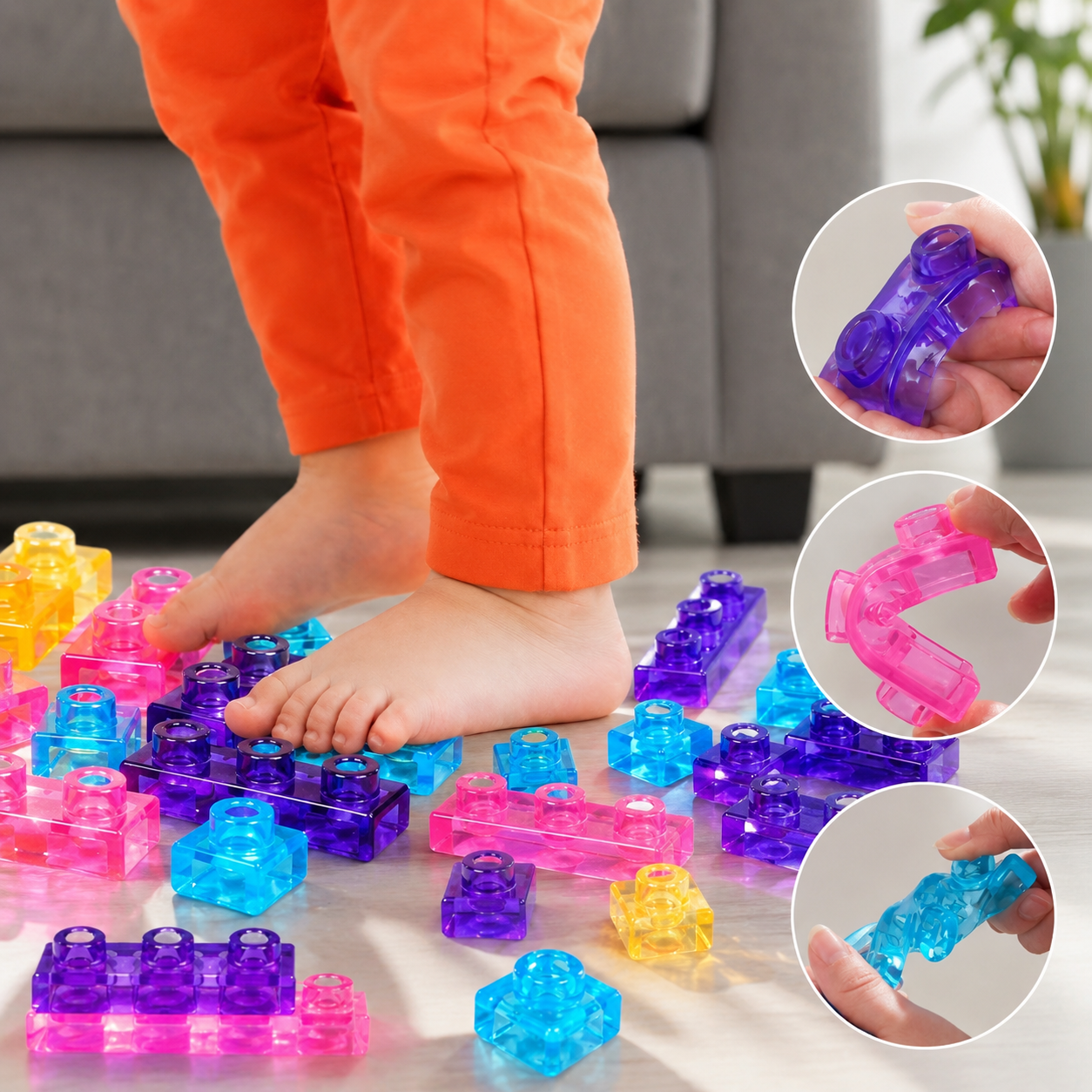 Bloques de Construcción  | Magic Gummy | 40 piezas
